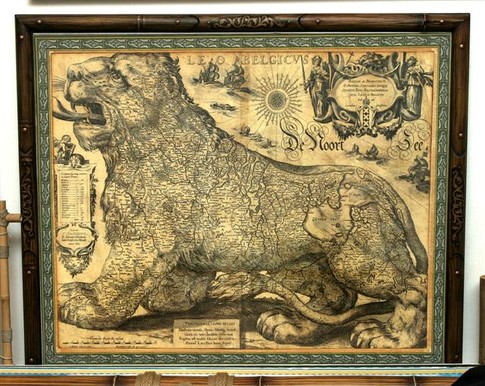 Бельгийское королевство. В 1611 году в его очертаниях видели льва, фото А.Яремчука