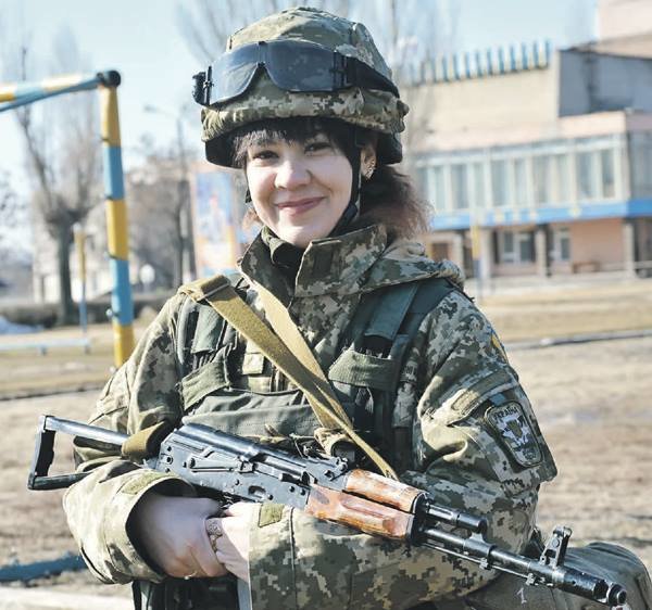 Женщины на войне. Фото: facebook.com/theministryofdefence.ua