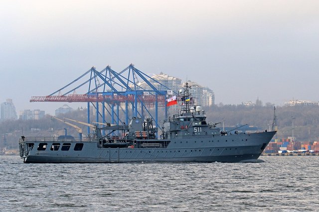 <p>Візит кораблів триватиме до 20 квітня. Фото: прес-центр Командування ВМС України</p>