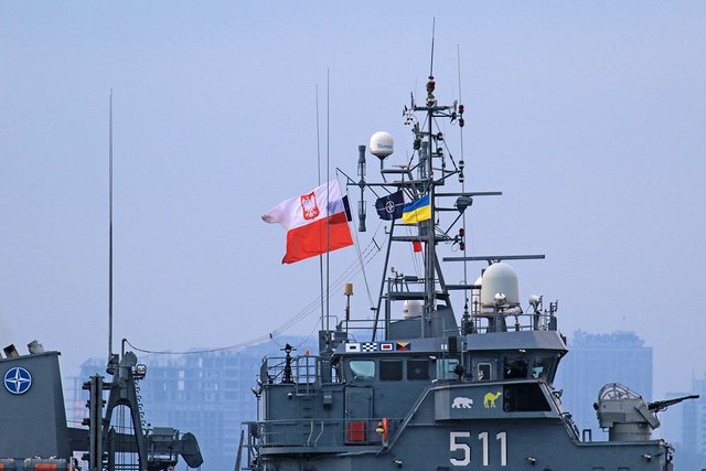 <p>Візит кораблів триватиме до 20 квітня. Фото: прес-центр Командування ВМС України</p>