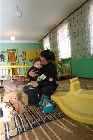 Детдом при Черноморской исправительной колонии, фото А. Лесик