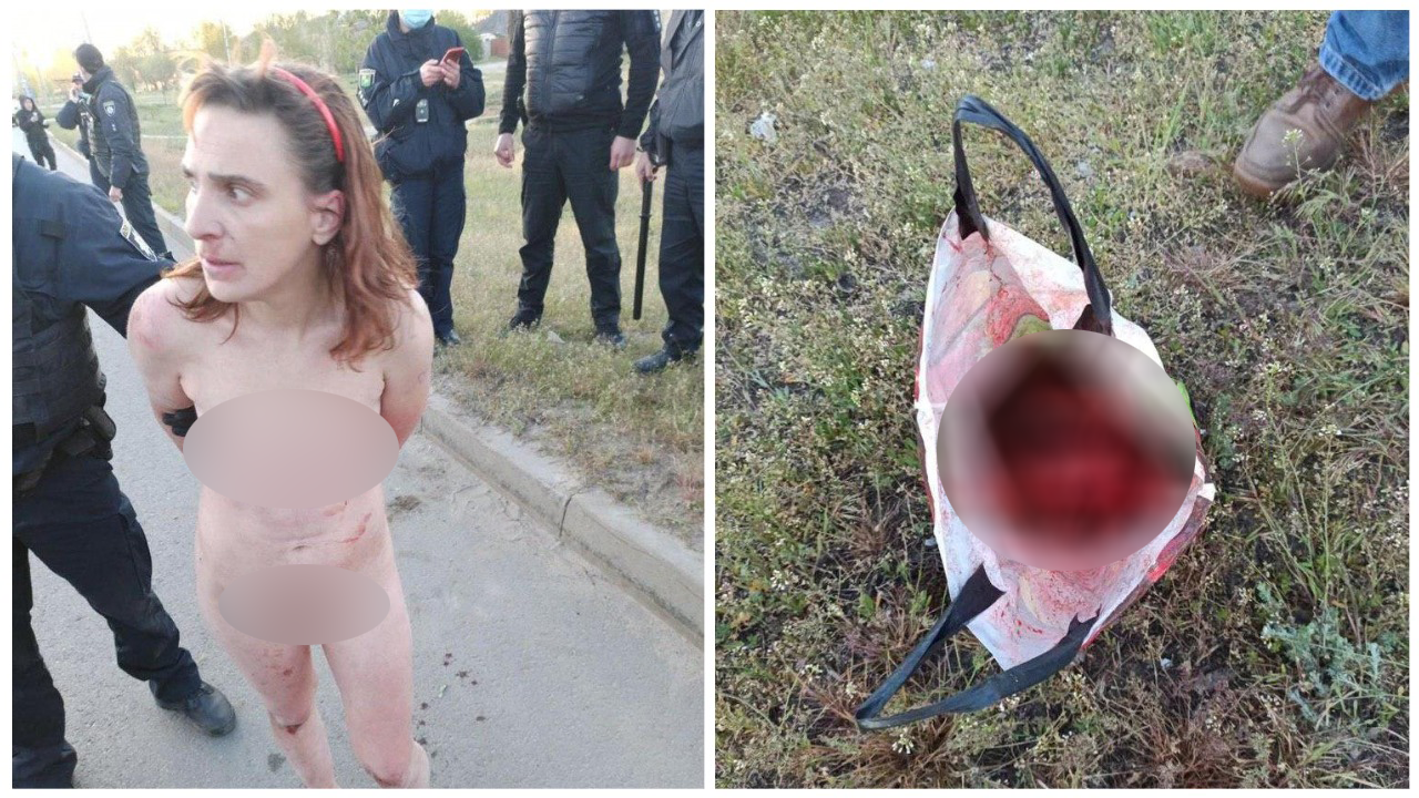В Харькове женщина отрезала голову ребенку