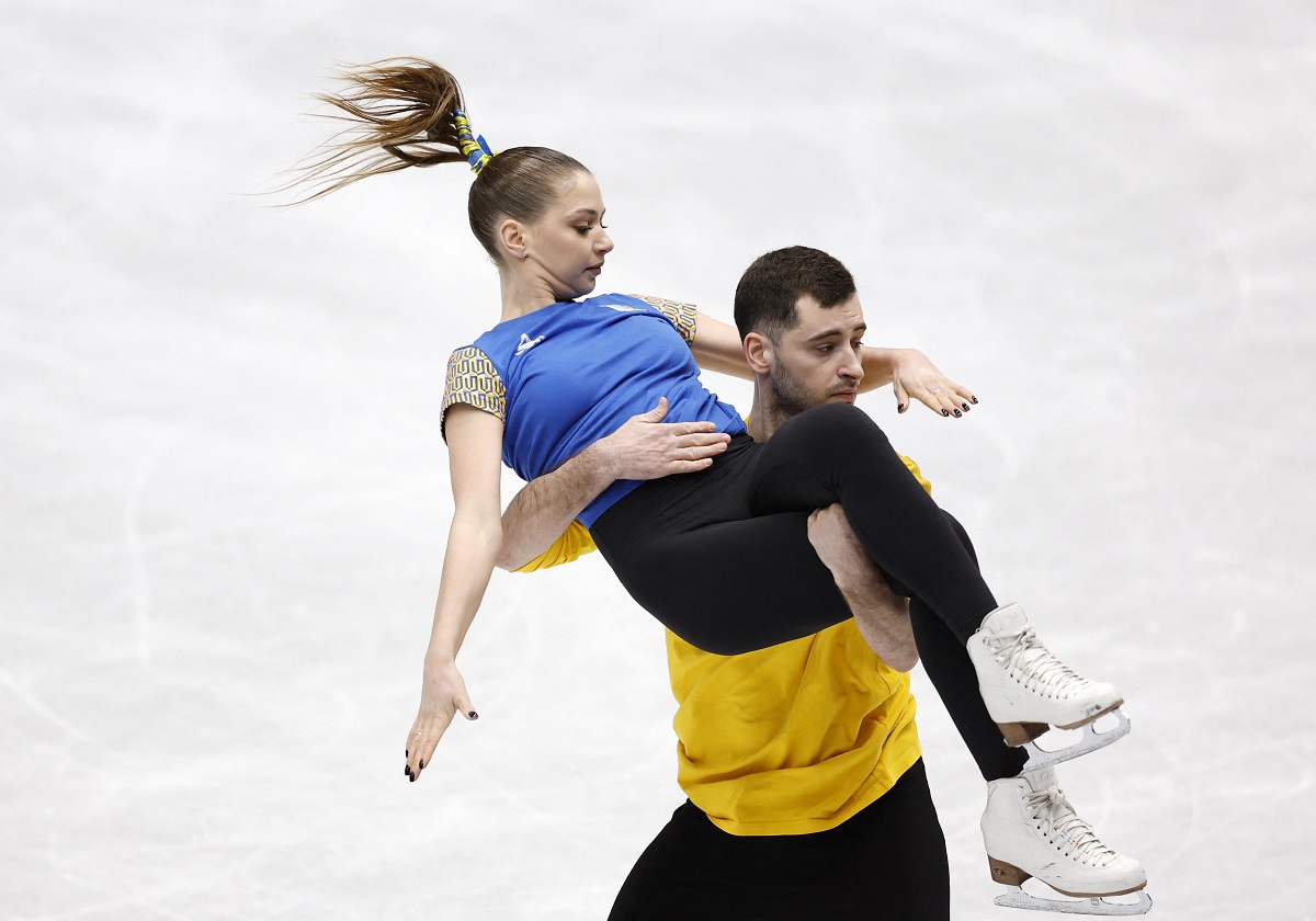 После трех недель под обстрелами. Украинская пара вышла в финал ЧМ по фигурному катанию